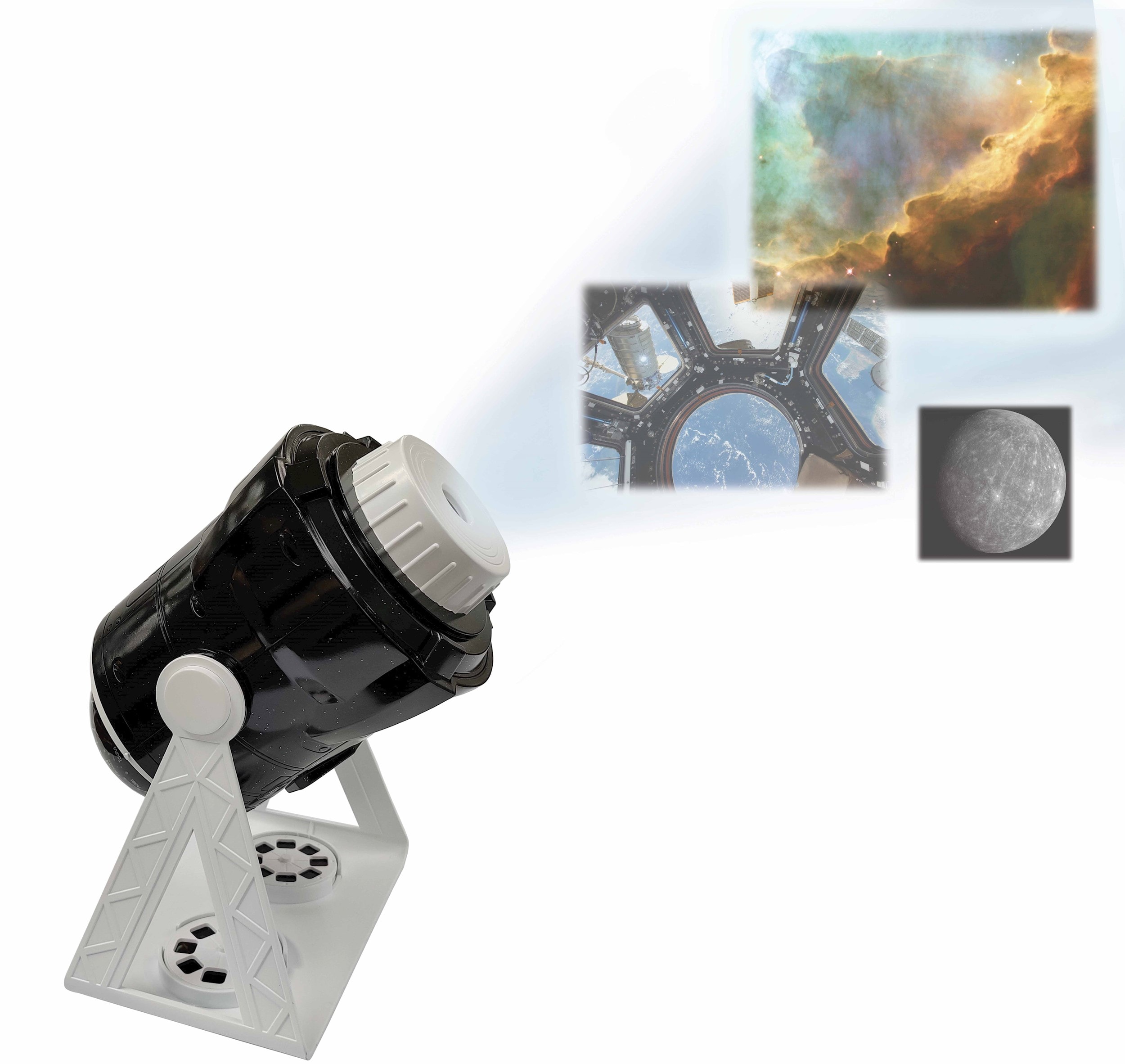 Projecteur planetarium 360° parlant avec 24 projections, carte des  constellations et livret pédagogique (français/anglais) LEXIBOOK Pas Cher 
