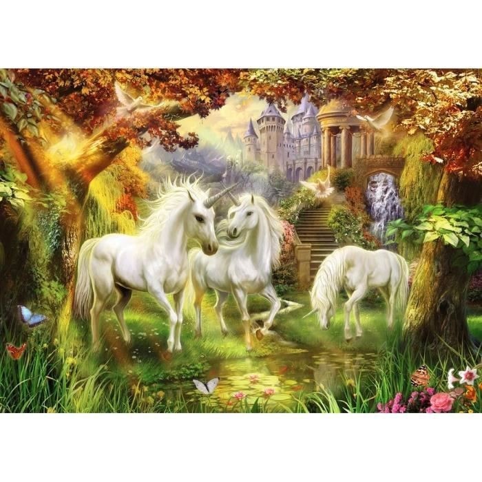 Puzzle Licorne Douce 1000 pièces pour Adultes