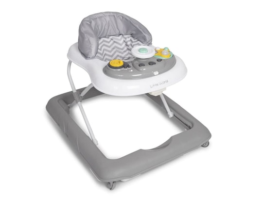Little World Trotteur Bebe Pluto Gris Little World Pas Cher Ubaldi Com