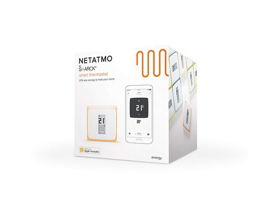 Thermostat intelligent NETATMO NTH01-FR-EC Thermostat chaudière individuelle  Pas Cher 