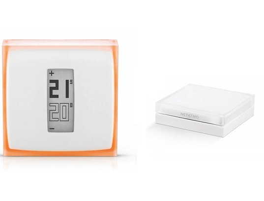 Thermostat intelligent NETATMO NTH01-FR-EC Thermostat chaudière