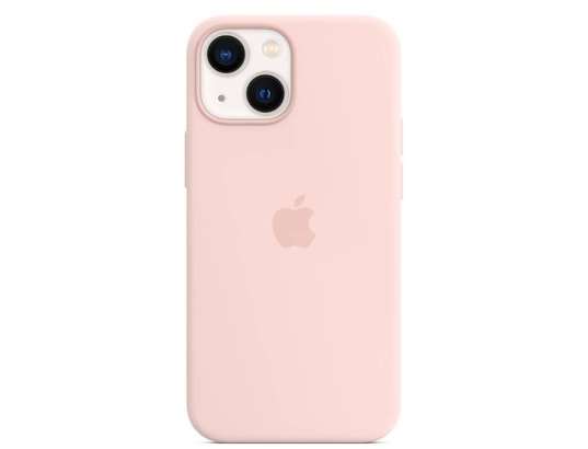 APPLE Coque iPhone 13 Silicone rose clair pas cher 