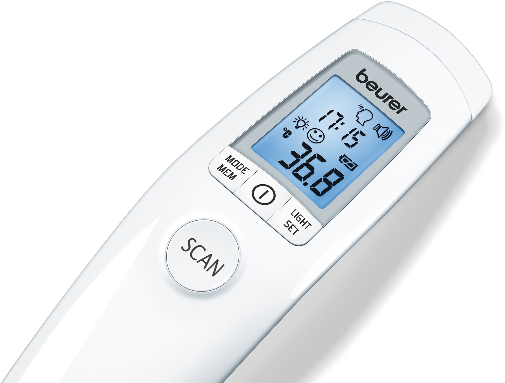 Beurer FT 09 Thermomètre médical numérique, bleu…