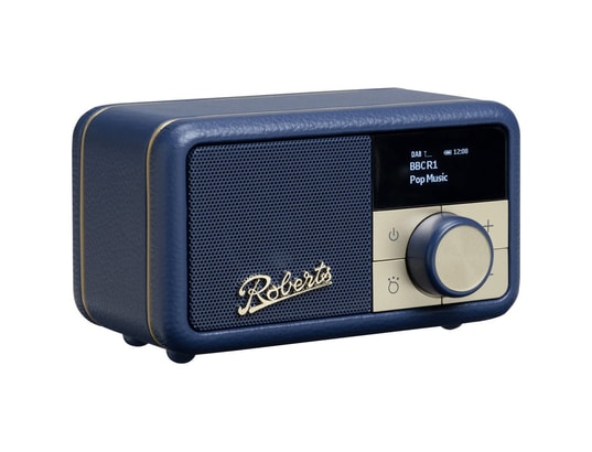 ROBERTS - Roberts revival petite bleu nuit - enceinte bluetooth et radio