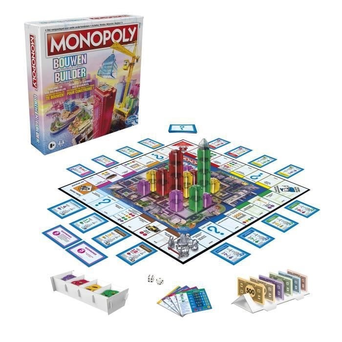 Monopoly Voyage Hasbro Gaming - Jeu de stratégie - Achat & prix