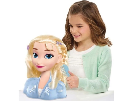 IMC TOYS Tête à coiffer de luxe Elsa - La Reine Des Neiges pas