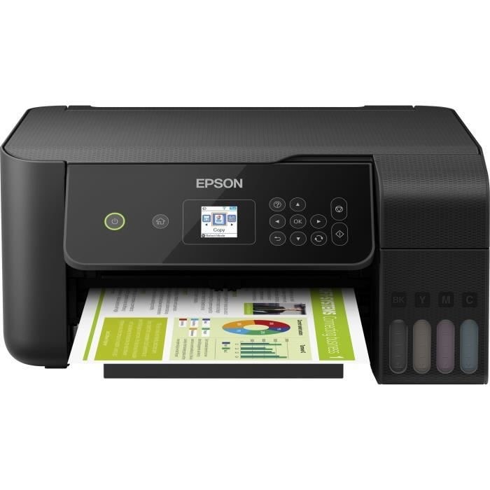 Pack Epson Imprimante Multifonction Ecotank Et 2721 Jet Dencre Kit Ecotank 104 Noir 9425