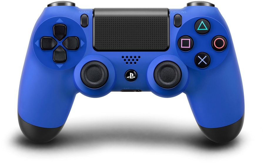 SONY - Manette PS4 Dual Shock Bleue PS4 V2