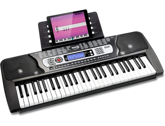 Rockjam -clavier de piano 54 touches avec alimentation, support de