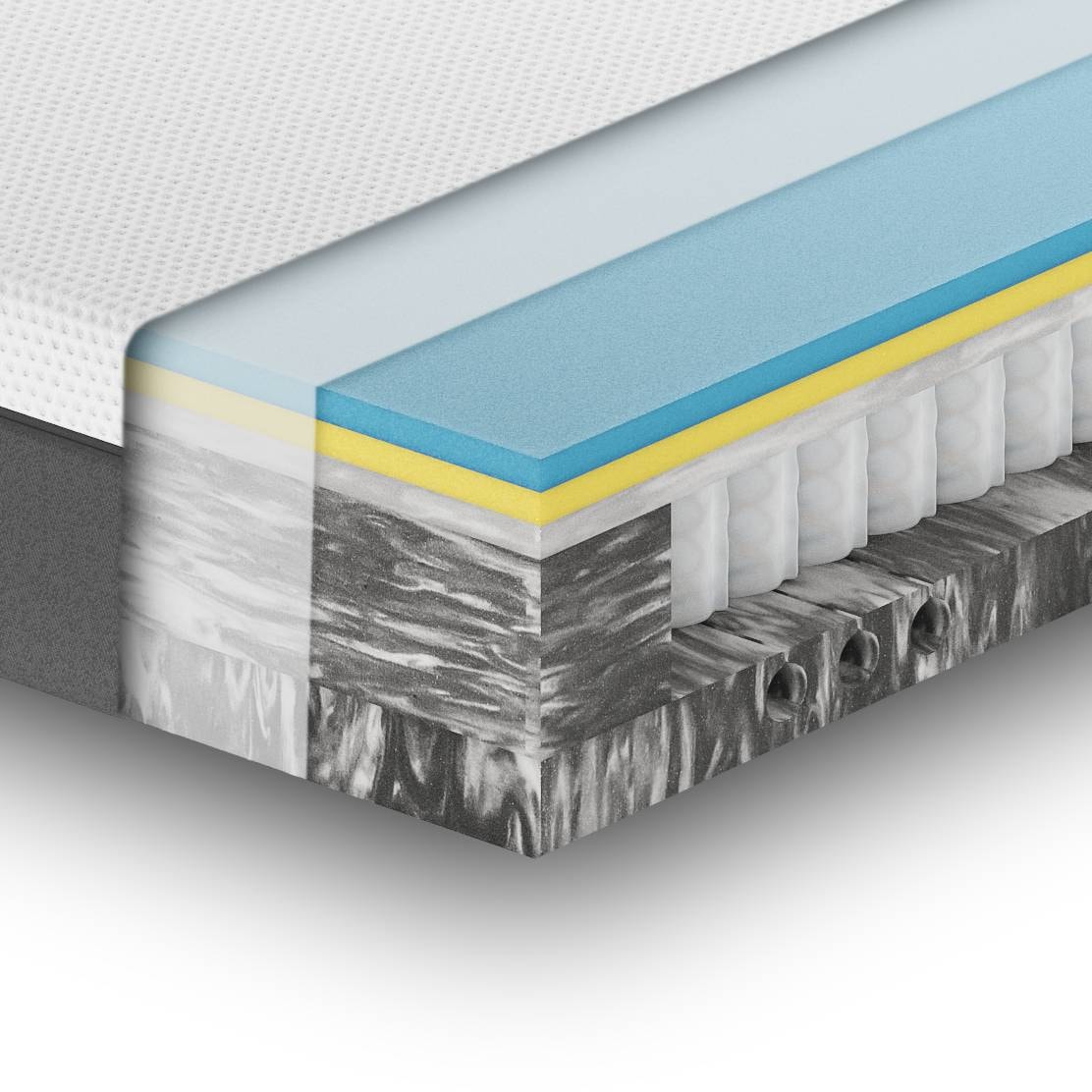 Matelas 140 x 190 EMMA hybride 140x190 cm Pas Cher