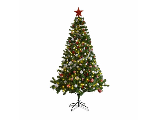 Guirlande imitation sapin avec 50 Led - Extérieur 180 cm