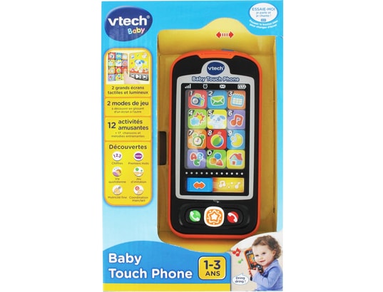 VTech - Baby Smartphone Bilingue Mixte, Téléphone Bébé, Jouet d