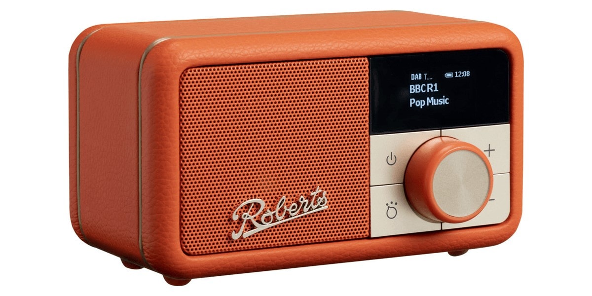 ROBERTS - Roberts revival petite orange - enceinte bluetooth et radio
