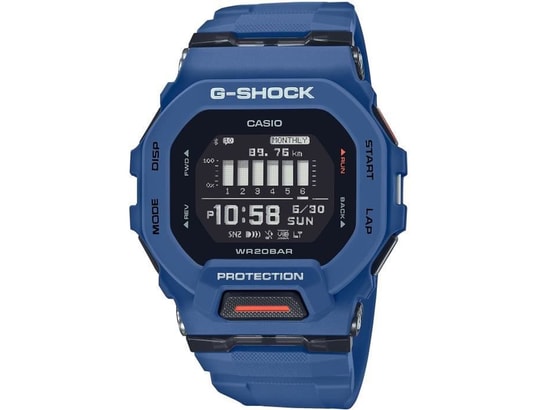 CASIO Montre g shock casio restante aux chocs multifonctions bleu