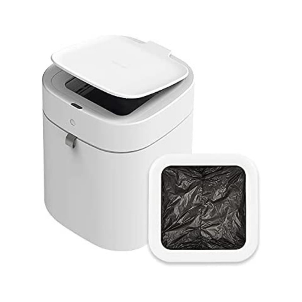 Poubelle Automatique Sans Contact - Grand Volume, étanche Anti-odeurs - Pour Cuisine, Salle De Bain, Bureau (27,5x21,5x21,5 Cm) - 11