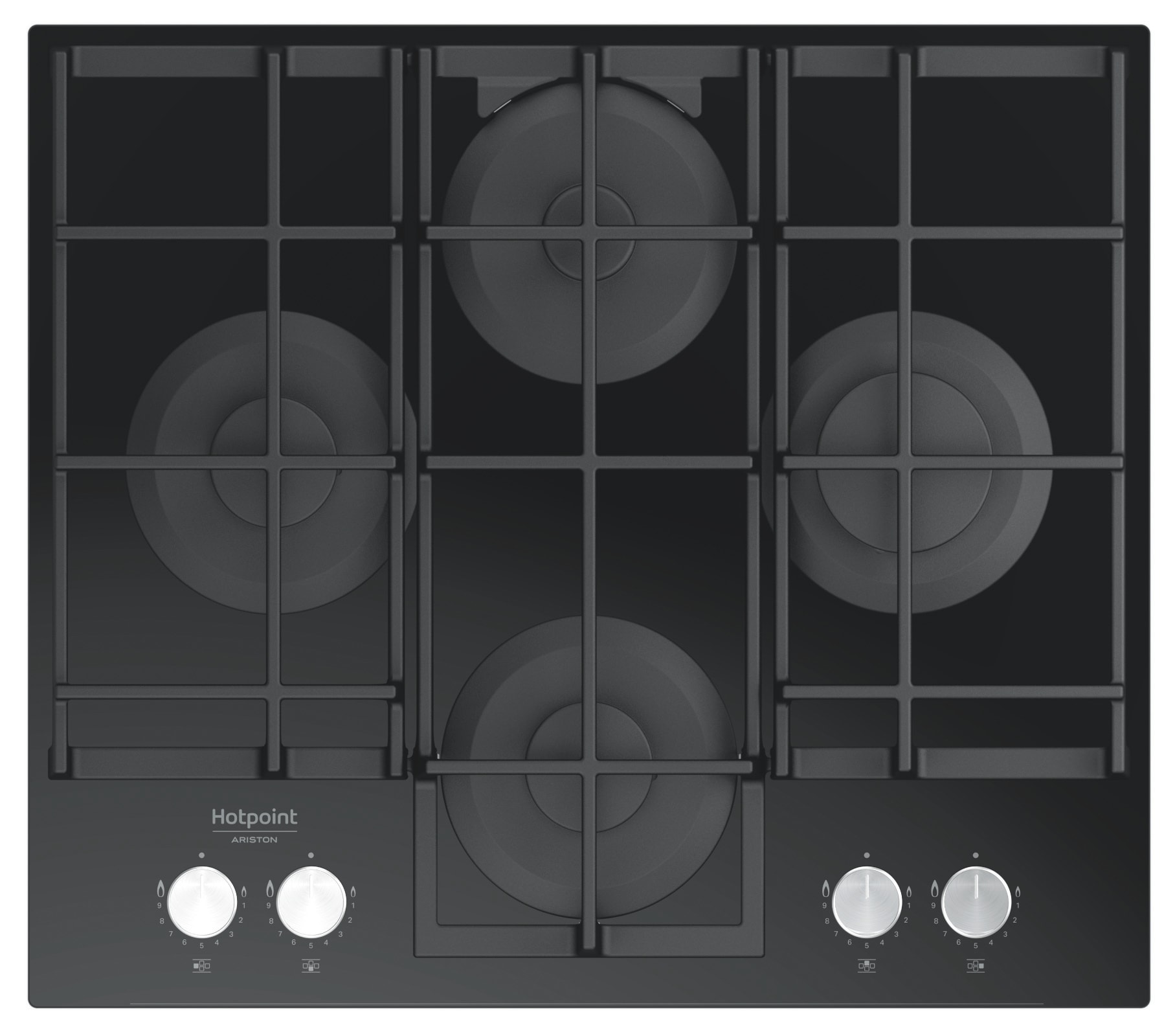 HOTPOINT ARISTON HAGS61FBK Plaque gaz Pas Cher