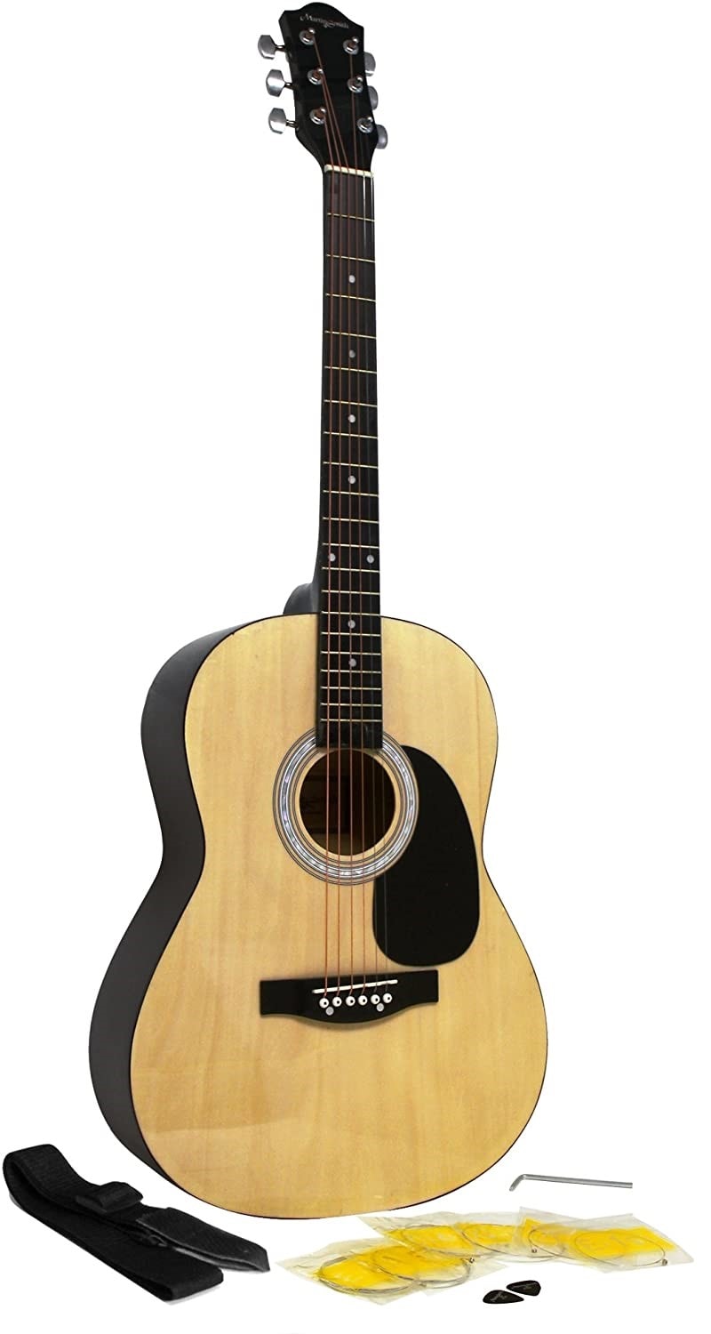 Guitare miniature en bois, kit de modèle de guitare avec support