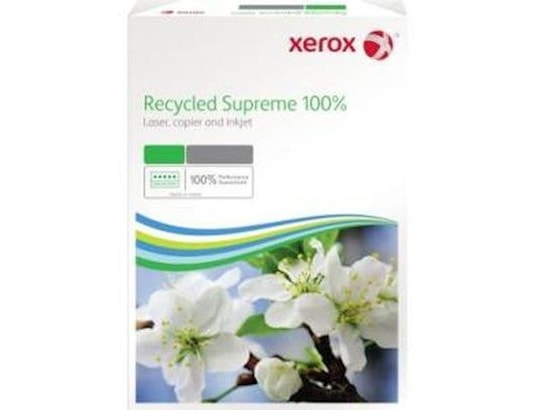 Xerox Recycled+ - Papier Recyclé écolo 80g/m² A4 - Carton 5x500 Feuilles - Pour Imprimante Et Copieur