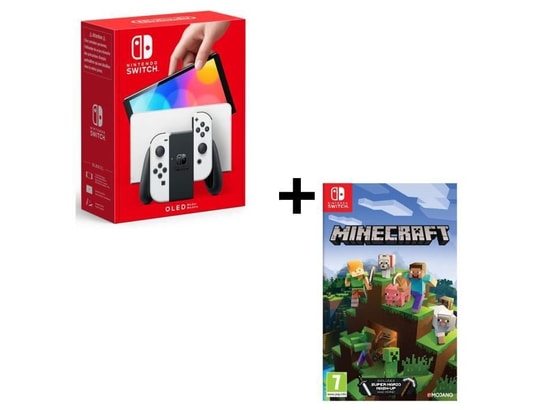 Boîtier carte de jeu édition Minecraft Nintendo Switch/Lite/OLED Neuf  617885017490