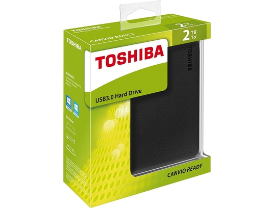 Disque dur externe Toshiba Canvio Ready 2 To Noir