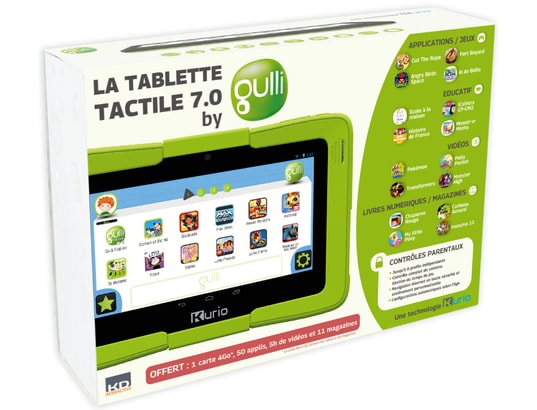 KURIO By Gulli 7'' - Nouvelle version - C13000 - Tablette tactile