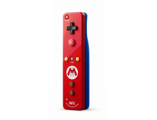 Manette Wii NINTENDO Télécommande Wii U Plus Mario (rouge) Pas Cher 