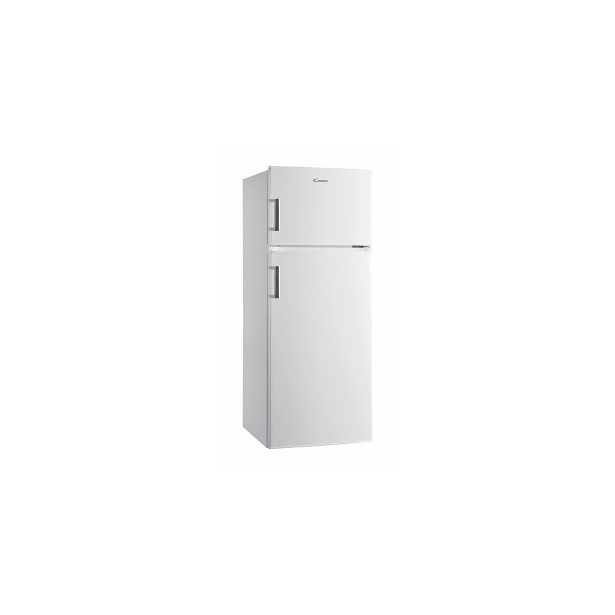 Candy CMDDS 5142WN Réfrigérateur 2 Portes 204 L Porte Réversible 40 dBA Hauteur 143 cm Largeur 55 cm Éclairage LED Blanc 