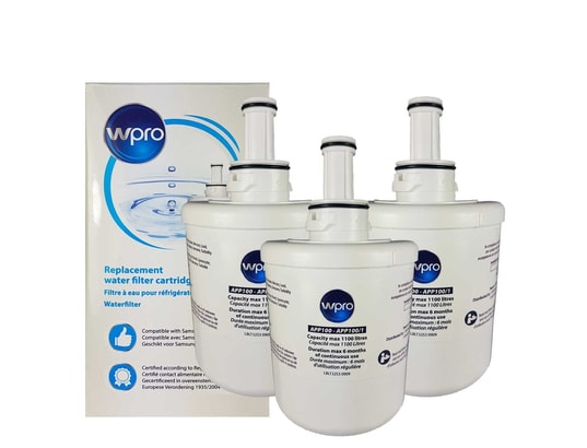 Filtre à eau WPRO APP100 pour réfrigérateurs SAMSUNG et MAYTAG
