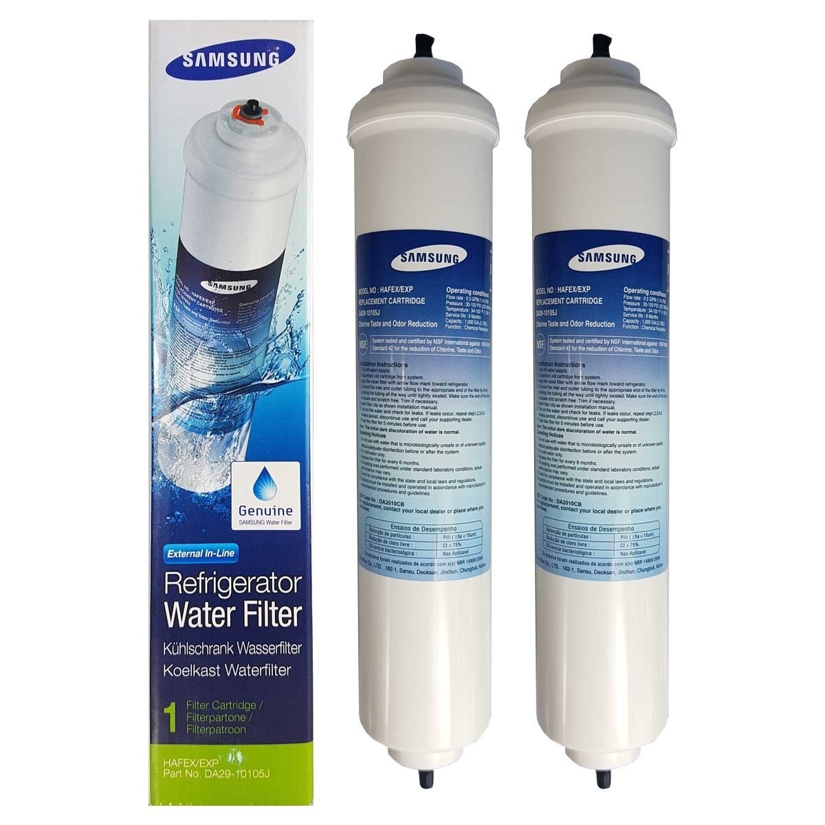 Filtre à eau externe HAFEX, Accessoires