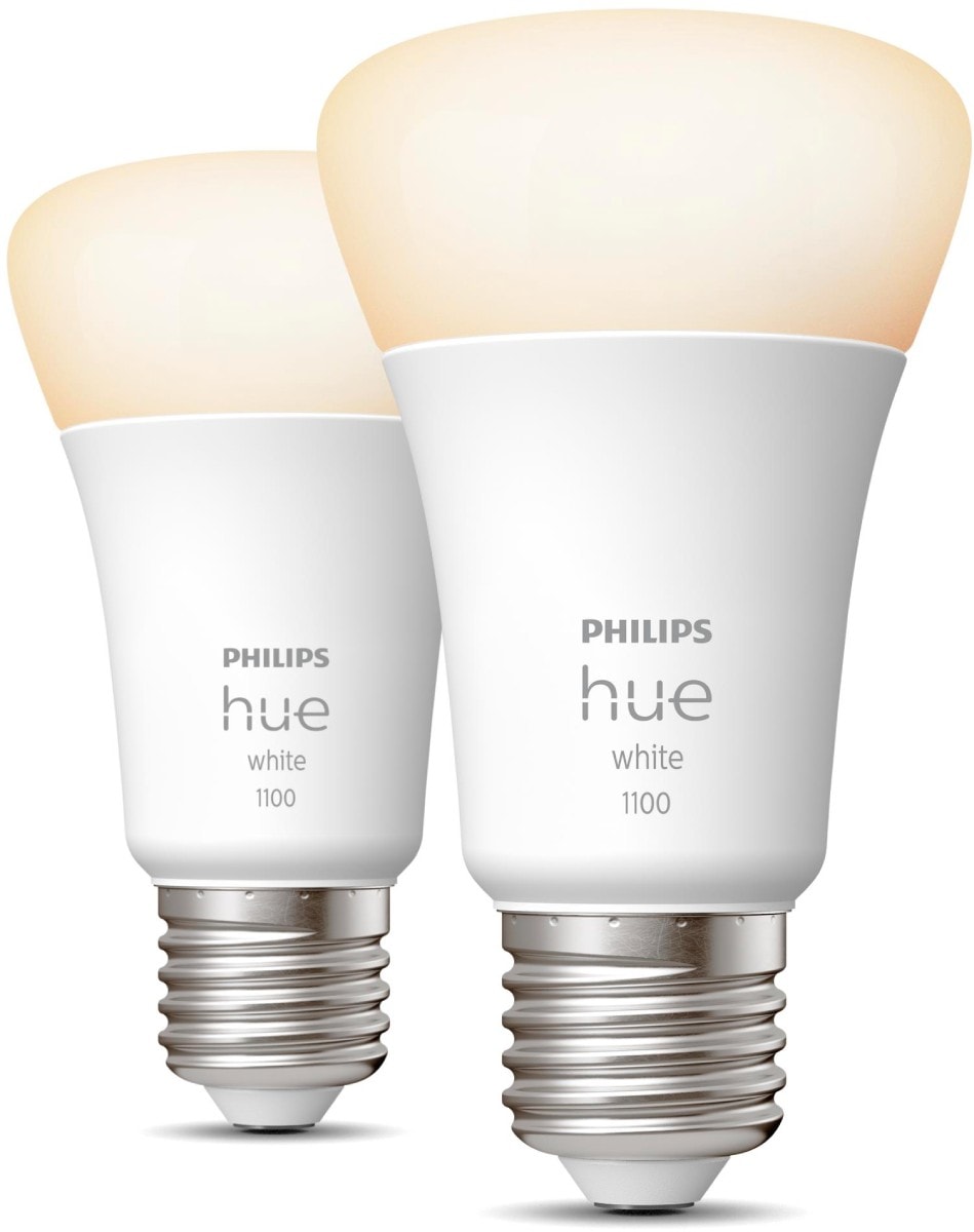 Lumière connectée PHILIPS HUE Philips HW 10.5W E27 x2 Pas Cher 