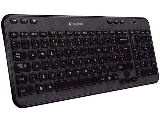 Logitech 920-003088 k360 clavier sans fil noir wireless import scandinavie LOGITECH  Pas Cher 