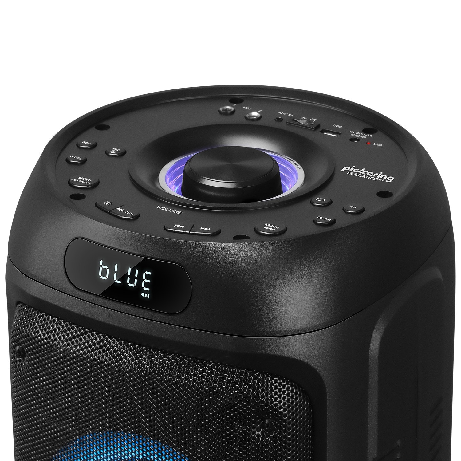 Festinight - Enceinte Karaoké 300W - Autonome - 2 Microphones pour