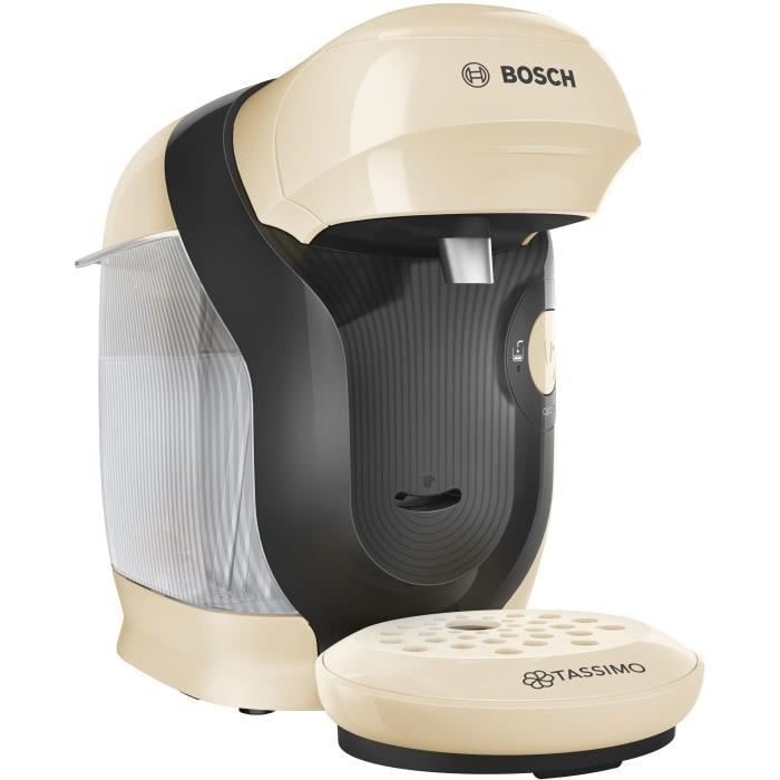 Machine A Café Multi Boissons Compacte Tassimo Style Bosch Tas1107 Coloris Vanille 40 7002