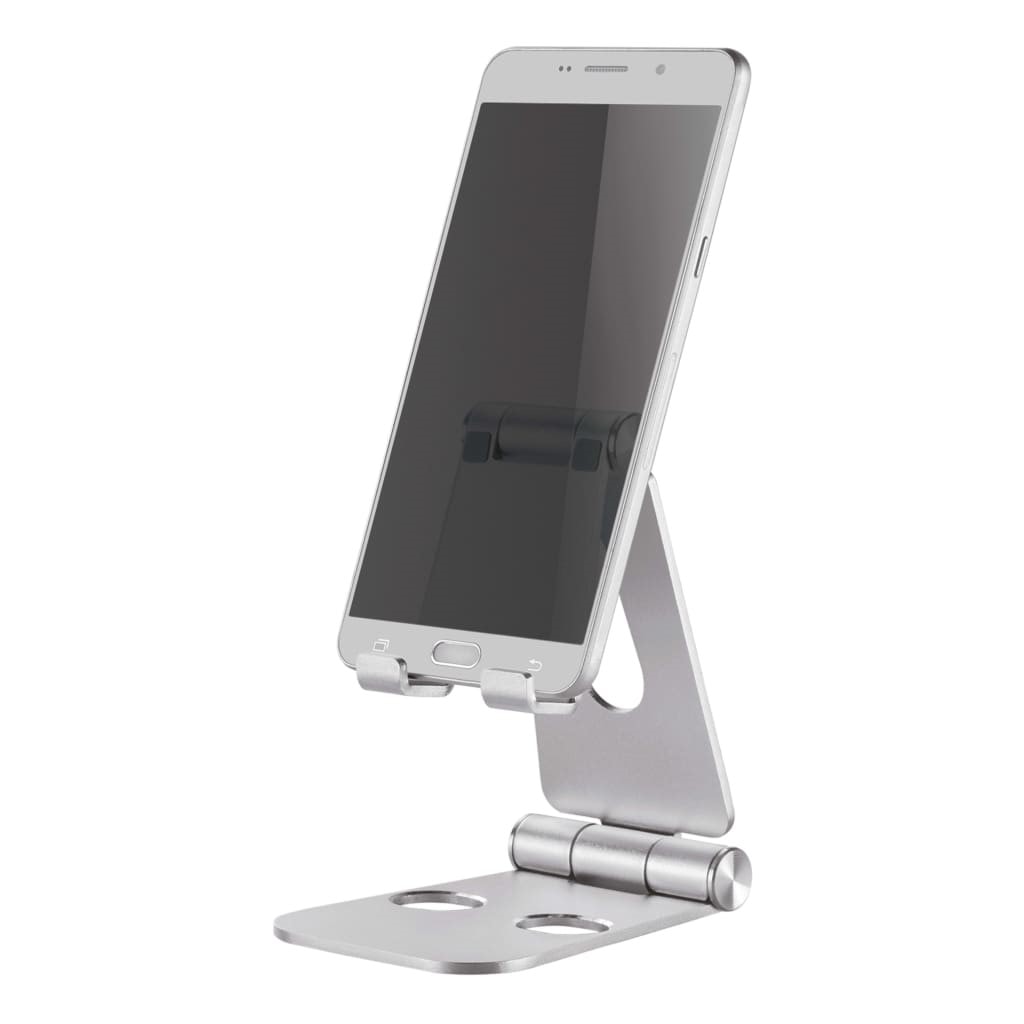 White Support pliable en aluminium pour téléphone portable & tablette -  Prix pas cher