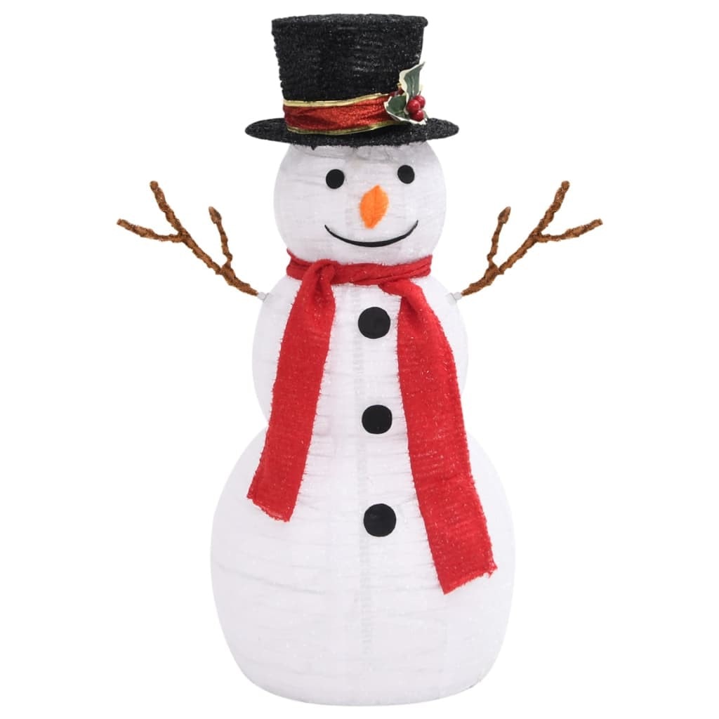 vidaXL Bonhomme de neige gonflable avec LED 250 cm