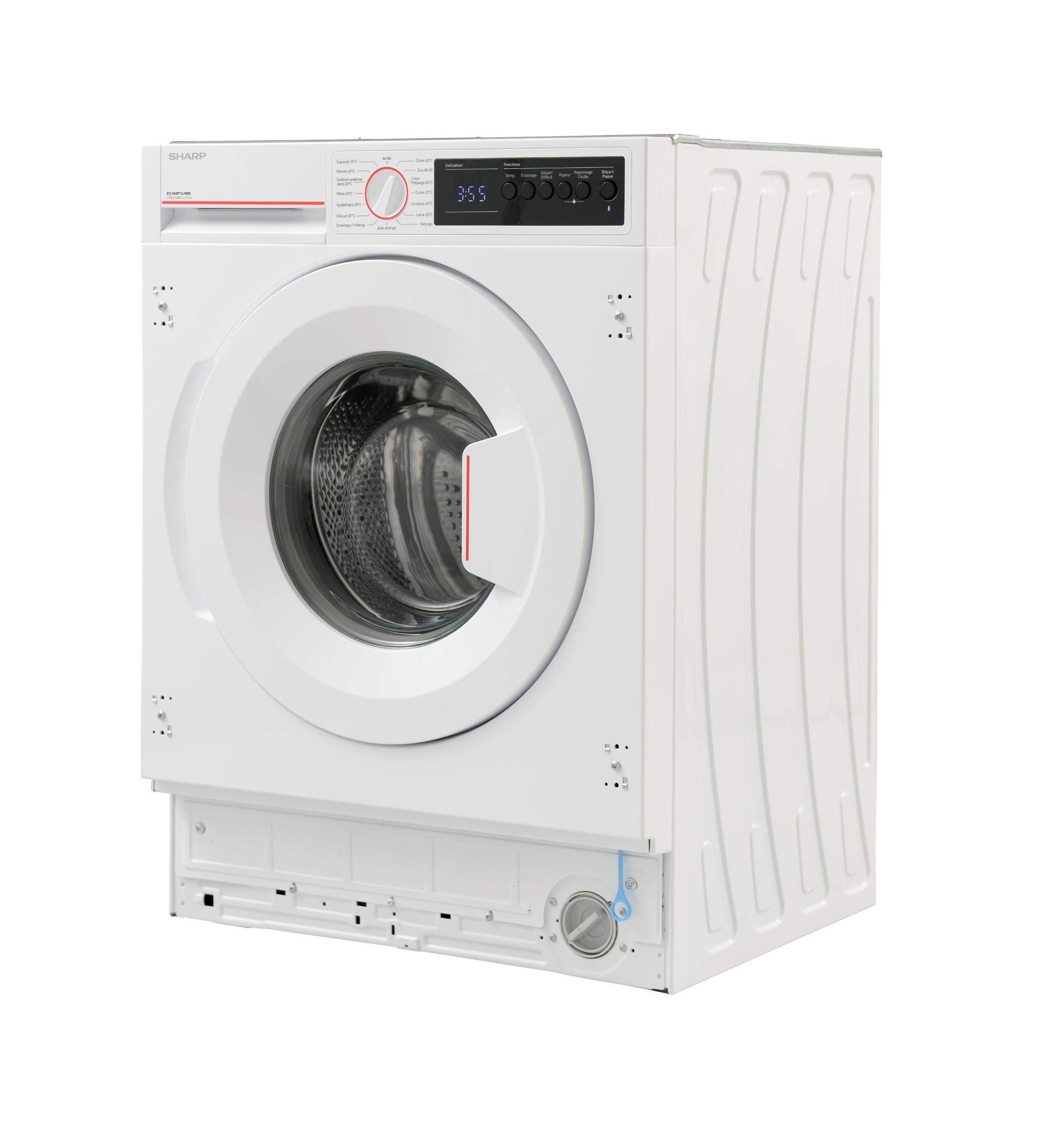 Lave-linge encastrable 7 kg - BIWMWG71483FRN - Whirlpool - Whirlpool