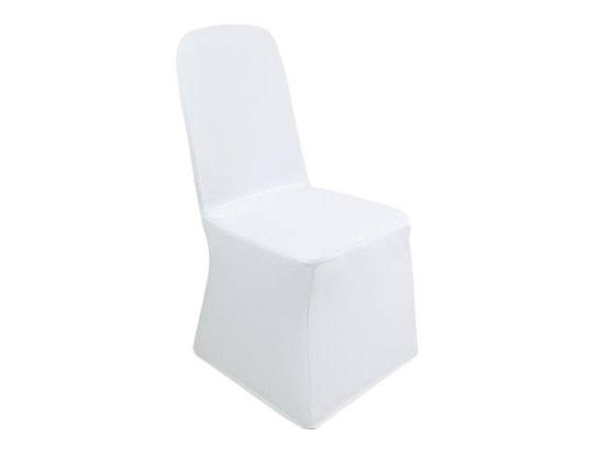 PEGANE Lot de 6 Housses de Chaise Ajustable Gris 100/% Coton
