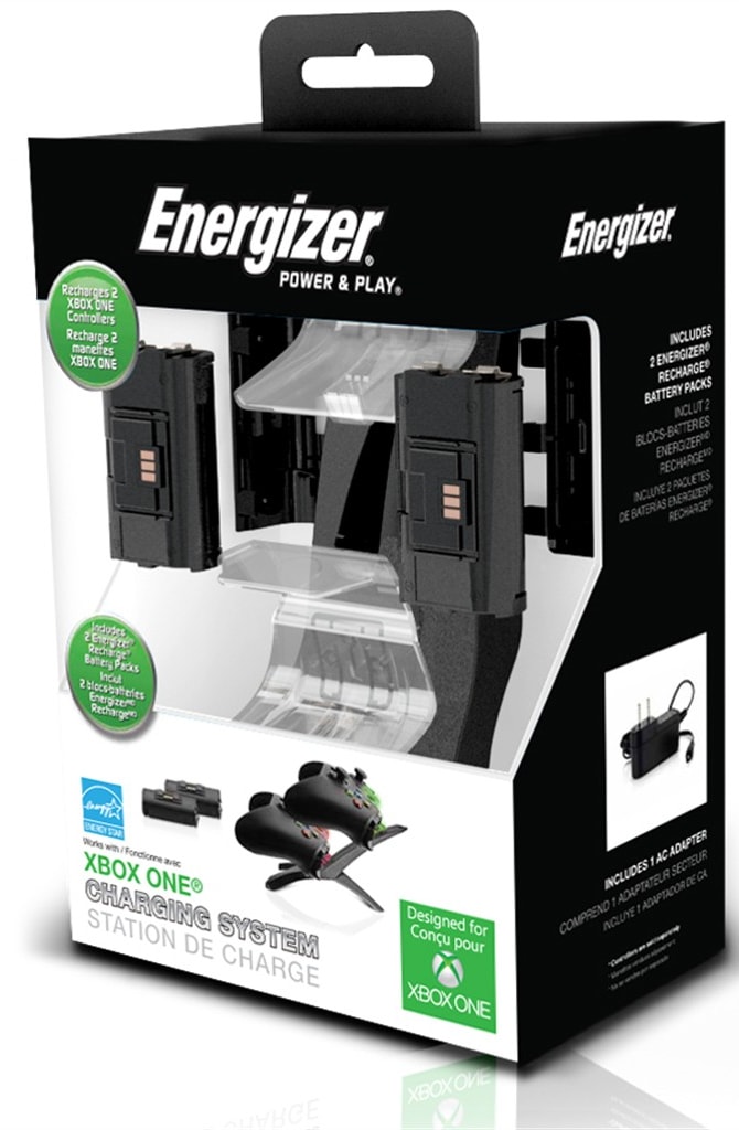 PDP - Chargeur manette Xbox One Station de charge Energizer pour manettes  Xbox ONE