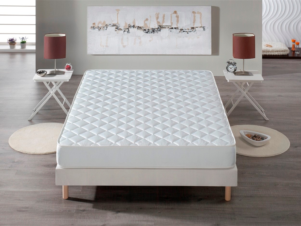 DAGOSTINO Home Matelas 90 x 200 cm Dureté H4 extra ferme/matelas en mousse  à froid certifié Öko-Tex Matelas orthopédique 7 zones en mousse confort  spécial Hauteur 25 cm : : Cuisine et Maison