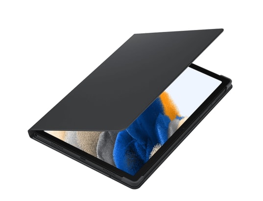 Housse de protection pour tablette écran 10 pouces tissu noir fleuri