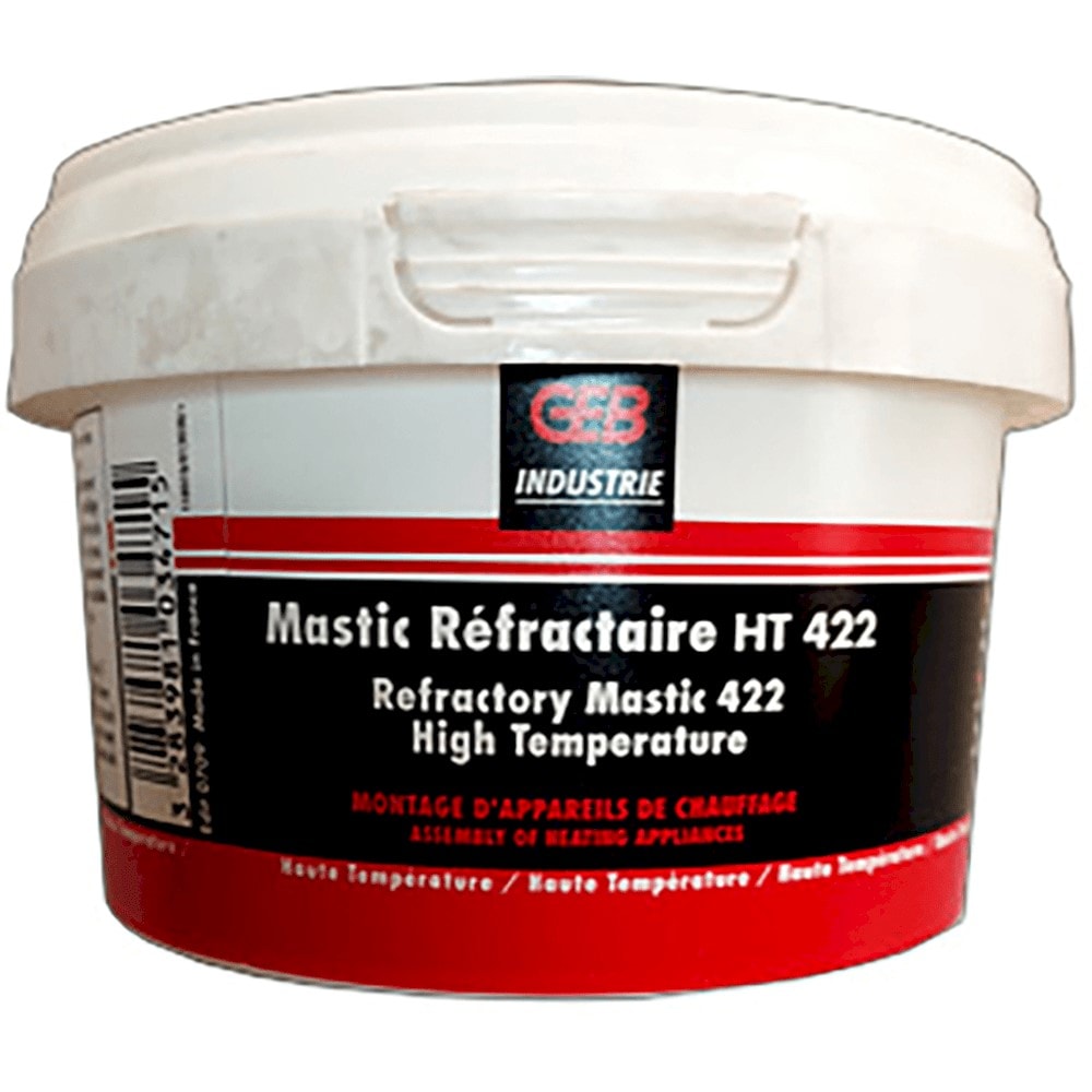 Mastic refractaire haute temperature ht422 pot 300 pour accessoires - 70725  GENERAL Pas Cher 