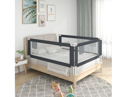 Barrière De Lit, 150 CM Protection Lit Enfant, Barriere Lit Bebe, Barriere  De Securite Lit en Hauteur