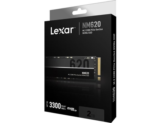 Disque SSD Interne - LEXAR - NM620 - 2To - NVMe - (LNM620X002TRNNNG) -  Cdiscount Informatique