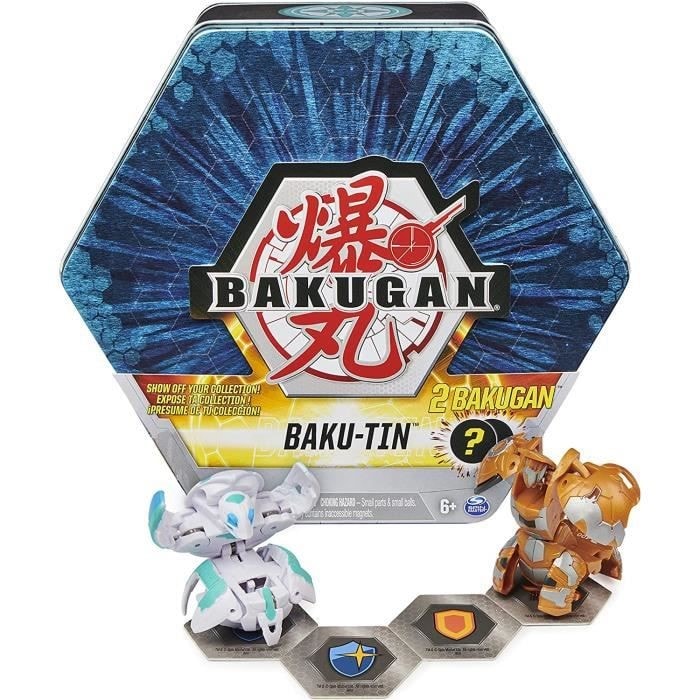 Bakugan - coffret de 2 bakugan mystere baku-tin saison 3 - 6060138 -  figurines a collectionner - jeu de récré BAKUGAN Pas Cher 