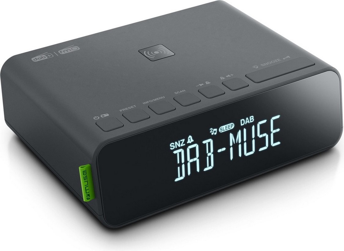 Muse M-196 DBT : Radio réveil récepteur DAB+ FM Bluetooth USB