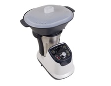 MOULINEX HF452110 Clickchef Robot cuiseur multifonction, Capacite utile 2  L, Compact, 32 fonctions, Balance integree, Panier Vap