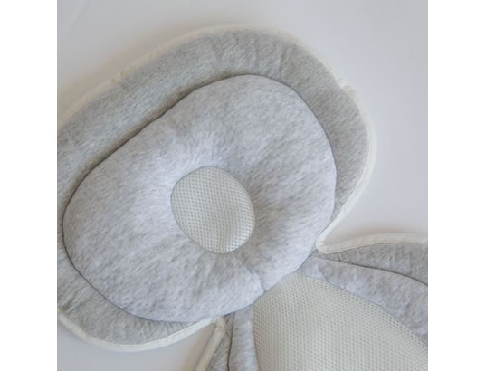 Domiva cale bébé body pad 3d - coton et polyester - harnais 3 ou 5 points -  gris - 32,5 x 65 cm DOM3700948331965 - Conforama