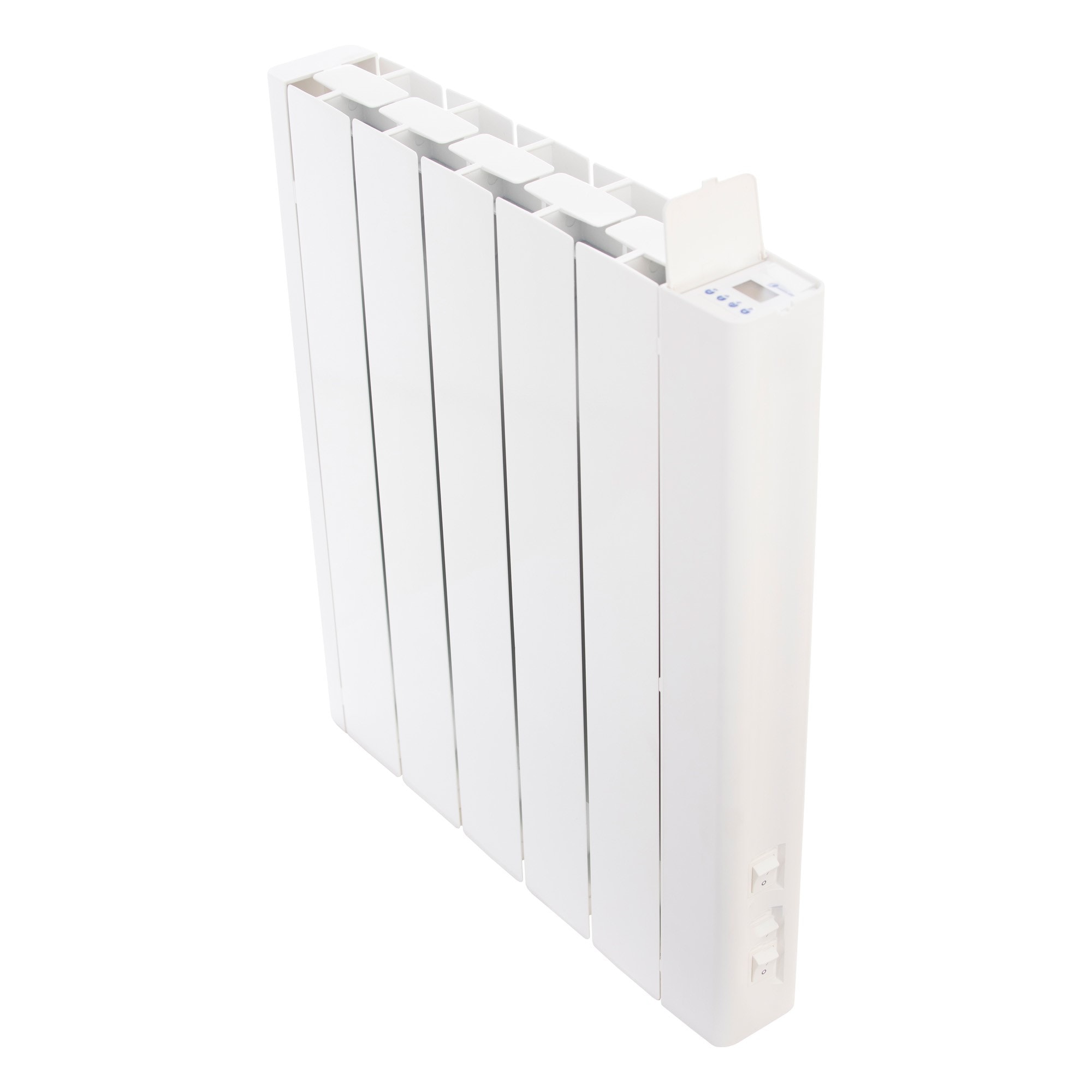 OPTIMEO - Radiateur électrique à inertie fluide connecté optimeo  opt-oribt-1000 blanc 1000w