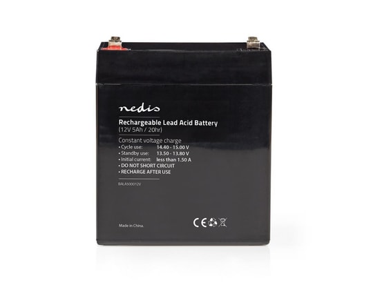 Chargeur de batterie Nedis pour batterie au plomb 3,8 A Universel