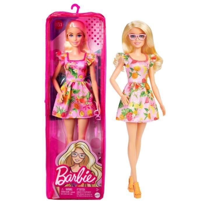Poupée Barbie Fashionistas Blonde Robe à Fleurs